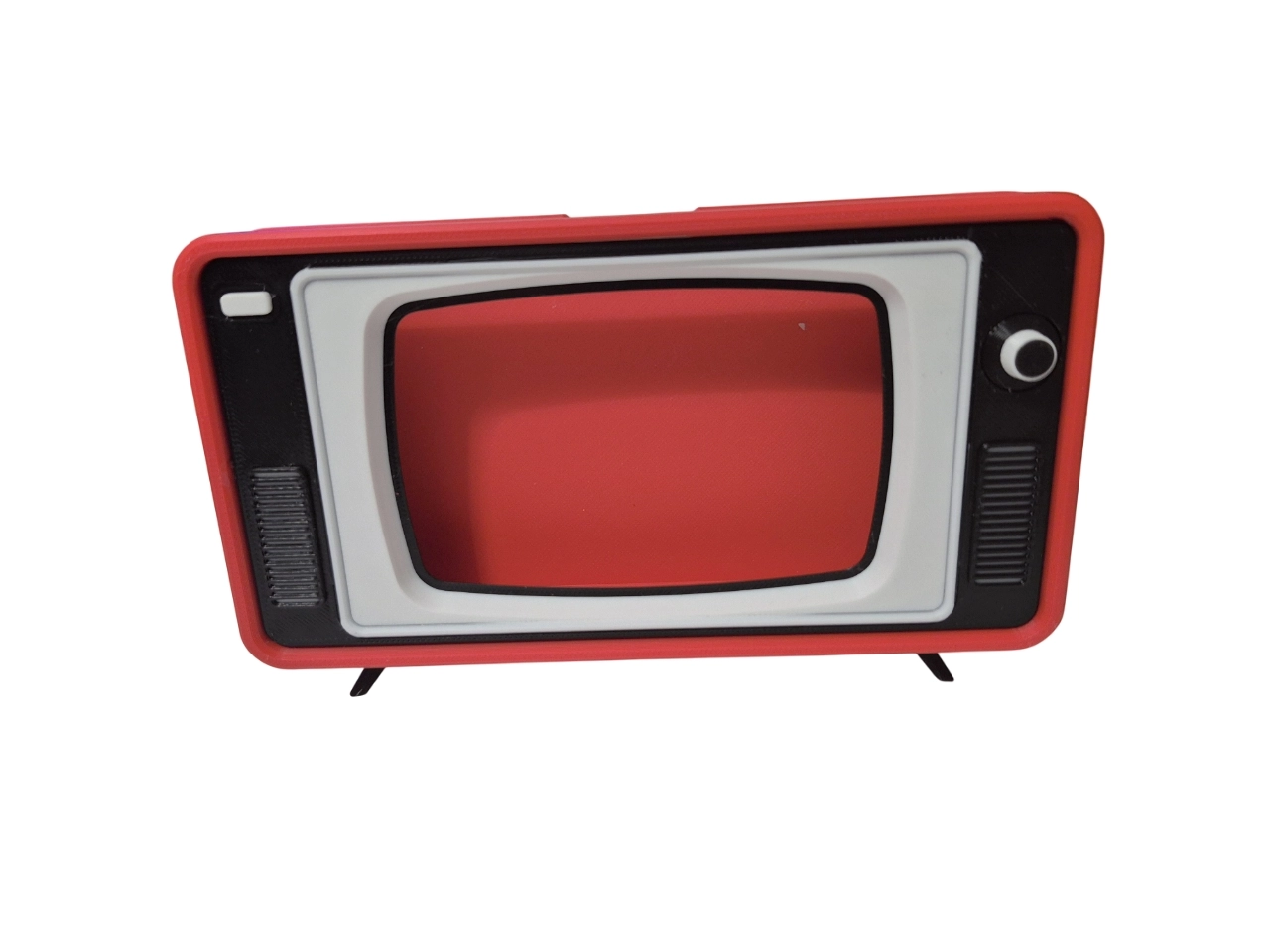 3D BASKI - RETRO TV TELEFON TUTUCU