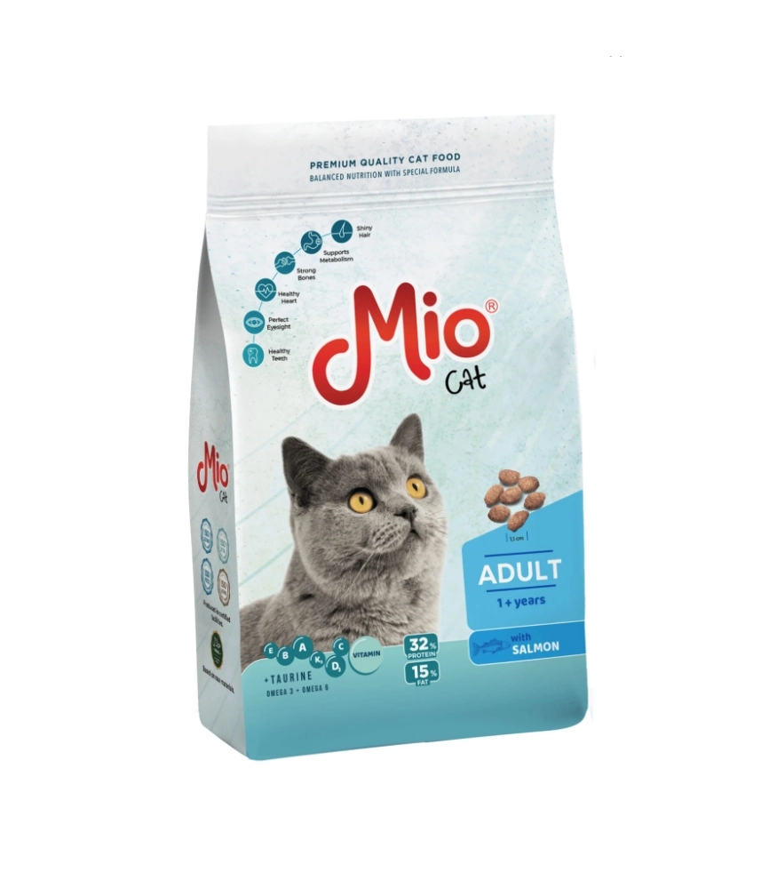 Mio Somonlu Yetişkin Kedi Maması 1 Kg