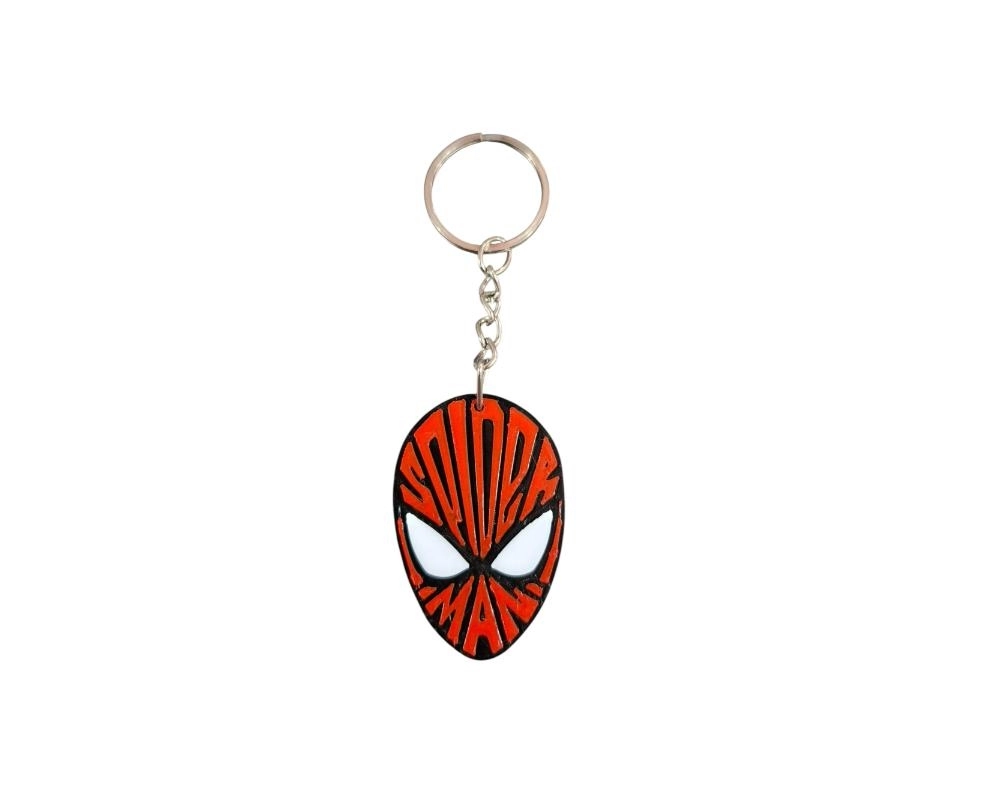 3D BASKI - SPİDERMAN ANAHTARLIK - 50 ADET