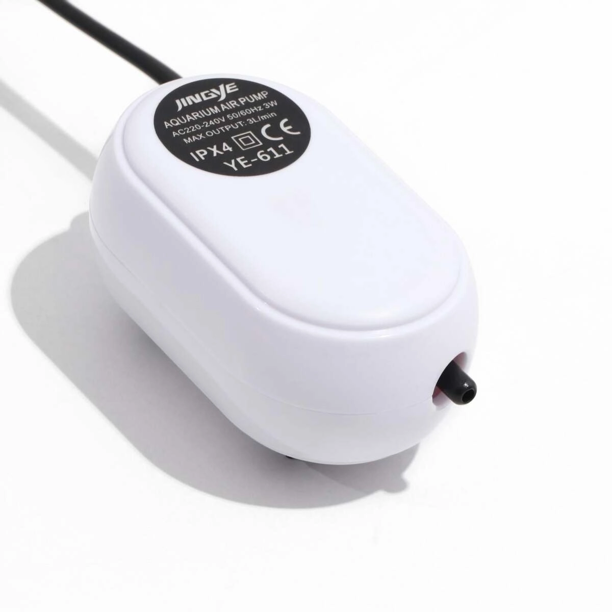Jingye 611 Tek Çıkışlı Hava Motoru Beyaz 3W 3L-MİN