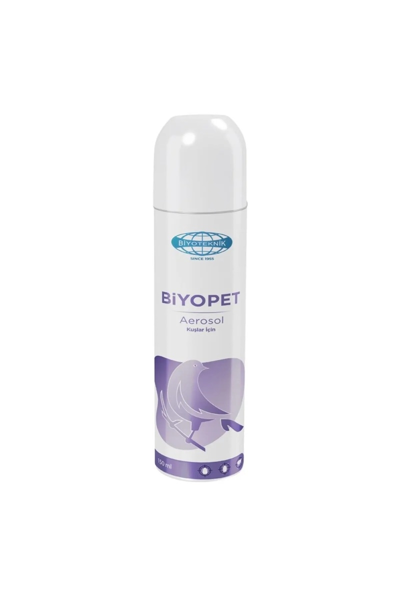 Biyoteknik Biyopet Aerosol Kuş Spreyi 150 ml.
