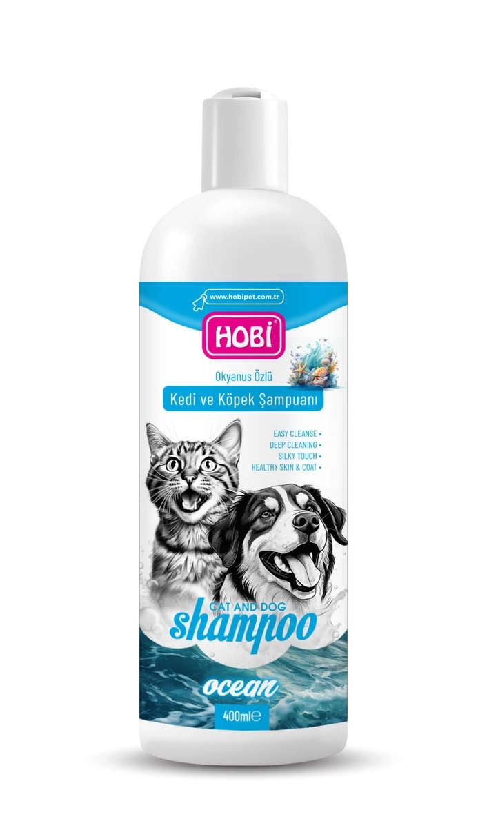 Okyanus Kokulu Kedi ve Köpek Şampuanı 400 ml