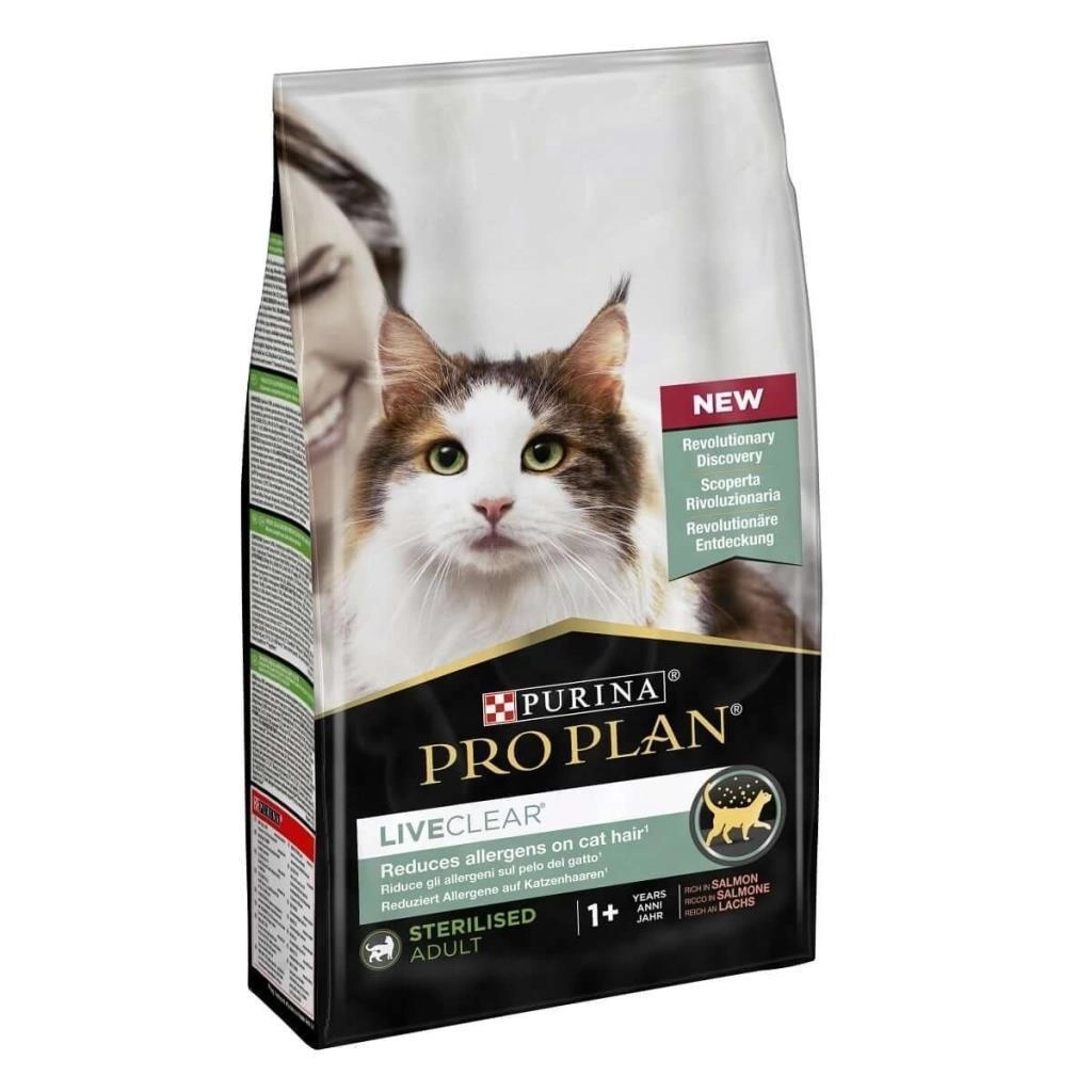 Pro Plan LiveClear Kısır Kediler için Somonlu Kedi Maması 1,4 Kg
