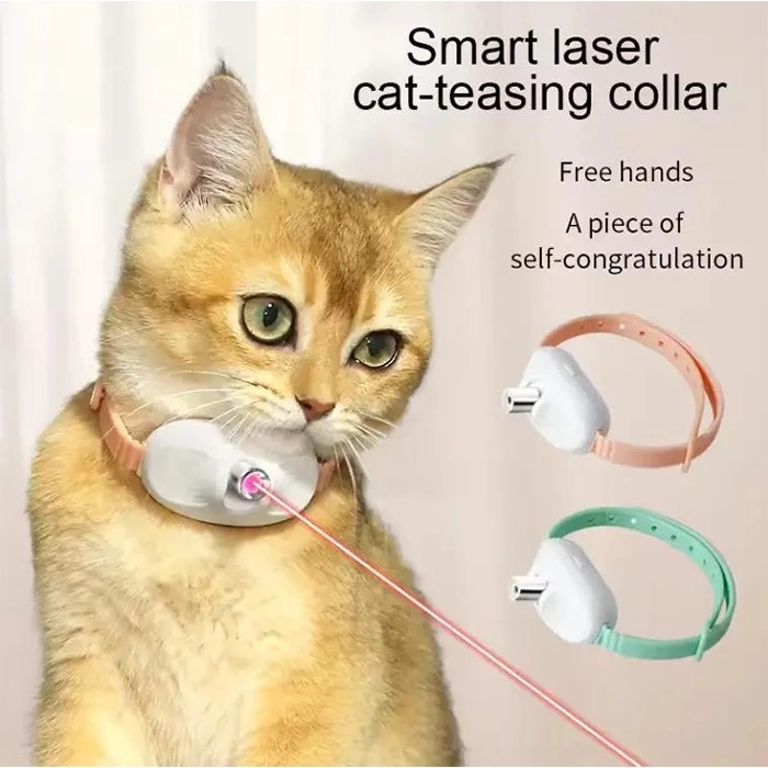 Şarjlı Lazerli Kedi Boyun Tasması