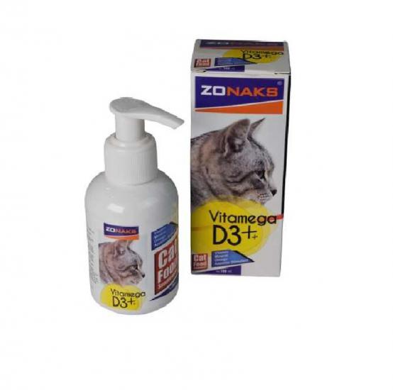 Yetkili Satıcı - Zonaks Kedi Vitamini D3 100 ml