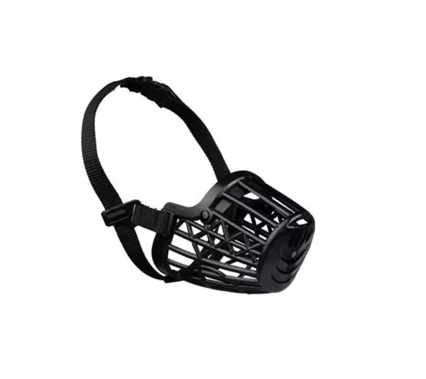 Siyah Plastik Köpek Ağızlığı XXS BEDEN