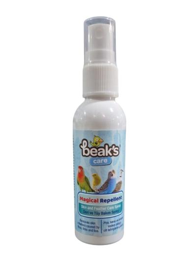 Beaks Kafes Kuşları İçin Deri Ve Tüy Bakım Spreyi 50 ml