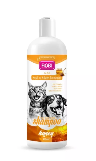 Bal Özlü Kedi ve Köpek Şampuanı  400 ml