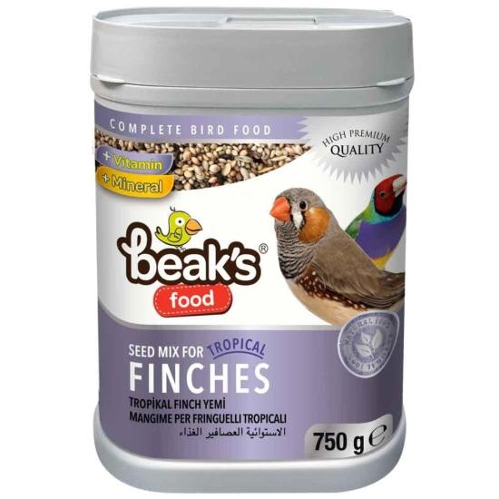 Beaks Tropikal Golden Finch Hint Bülbülü Yemi 750 Gr