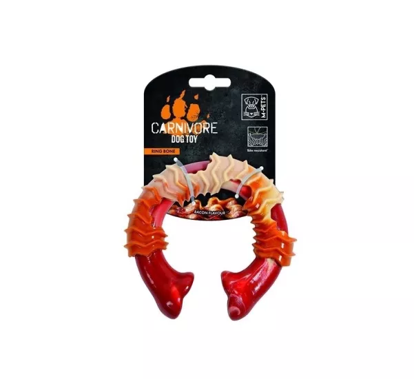 Carnivore Ring Bone Sert Köpek Oyun Kemiği