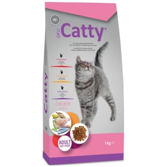 Catty Tavuklu Yetişkin Kedi Maması 1 Kg