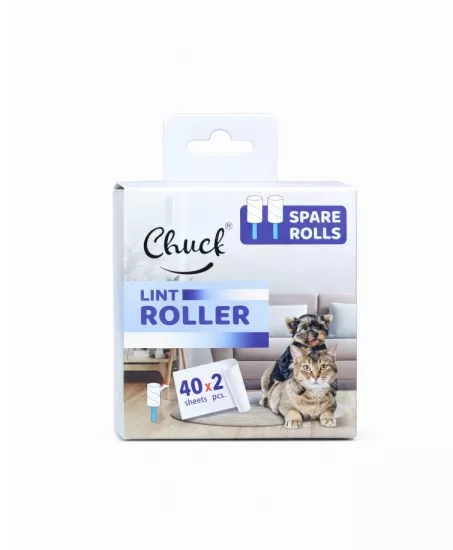 Chuck Tüy Toplama Rulosu Yedek Rulo 40 Yaprak x 2 Adet