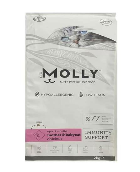 Molly Mother Babycat Tavuklu Yavru Kedi Maması 2 Kg