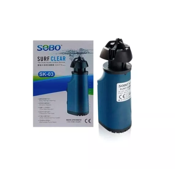 Yetkili Bayi - Sobo SK-03 Akvaryum Su Yüzey Temizleyici