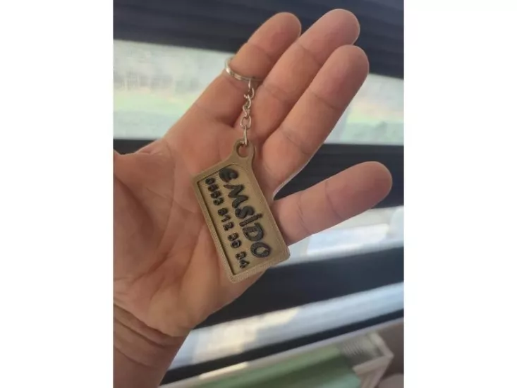 3D BASKI - FİRMAYA ÖZEL AHAHTARLIK