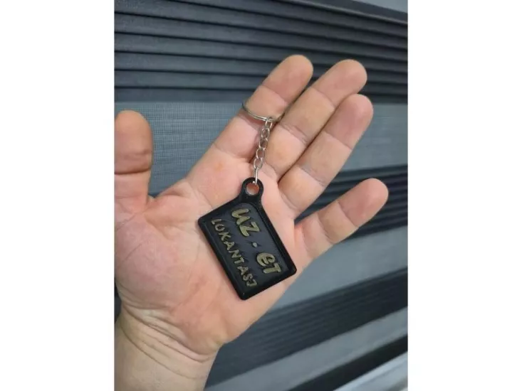 3D BASKI - FİRMAYA ÖZEL AHAHTARLIK