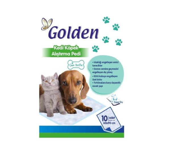 Golden Çiş Pedi 60*90 Cm 10 Lu