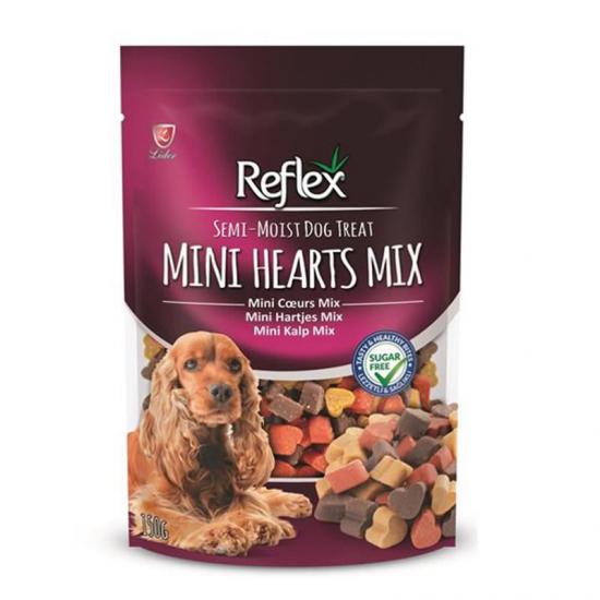 Reflex Semi-Moist Yumuşak Mini Kalpler Köpek Ödülü 150 Gr