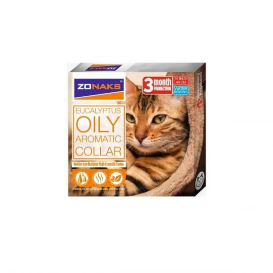 Yetkili Satıcı - Zonaks Kedi Okaliptus Aromatik Dış Etken Tasma