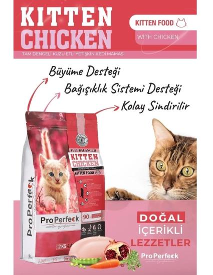 YETKİLİ SATICI - PREMİUM TAVUKLU NARLI HAVUÇLU YAVRU KEDİ MAMASI 10 KG