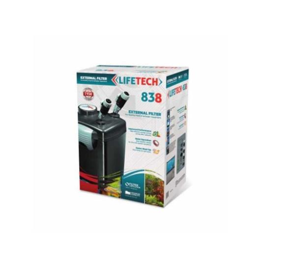 Life Tech 838 Akvaryum Dış Filtre 4 Kovalı içi Dolu 1200 Lh 28W