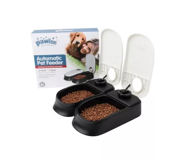 Pawise Zaman Ayarlı Otomatik Mama Kabı 2 X 300 Ml