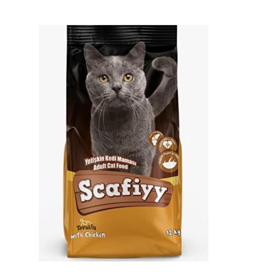 Scafiyy Tavuklu Yetişkin Kedi Maması 12 Kg