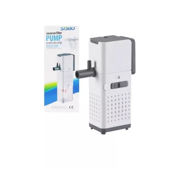 SOBO İÇ FİLTRE YENİ NESİL BEYAZ 6W 500LT/H