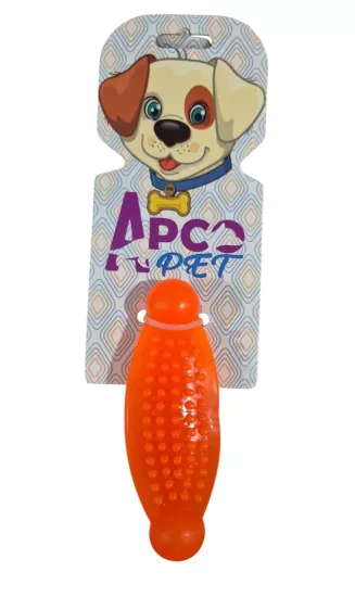 Silikon Oval Köpek Oyuncağı - Karışık Renk