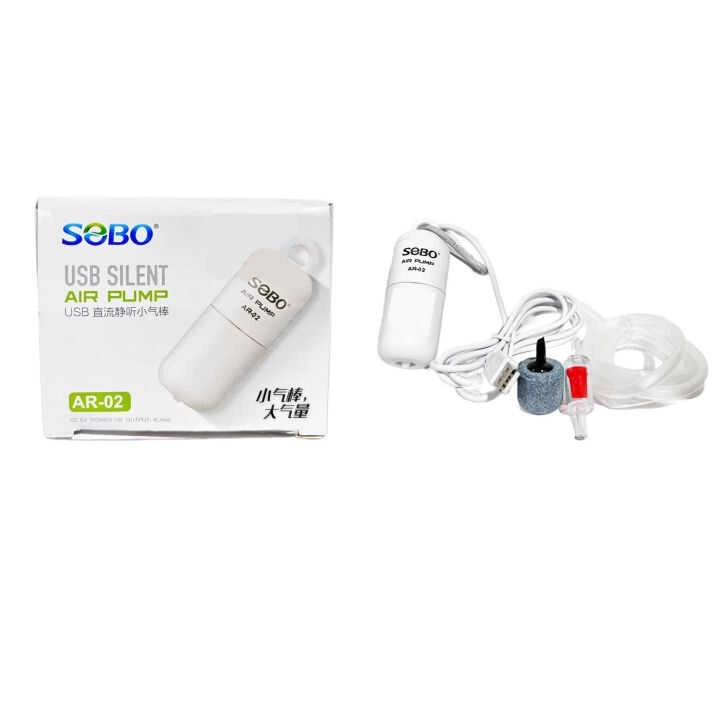 Sobo AR-02 Usb Li Mini Akvaryum Hava Motoru 4LMin