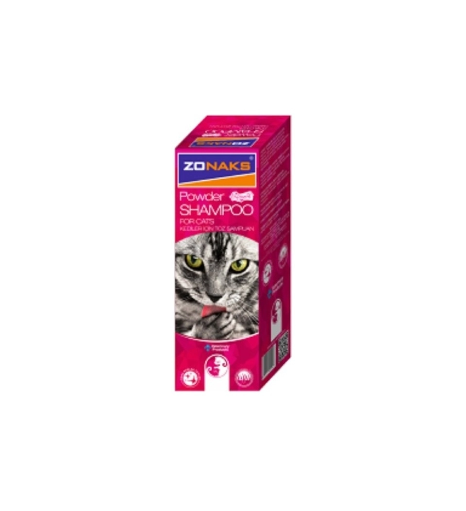 Zonaks Kedi Pudra Şampuan 125 Gr
